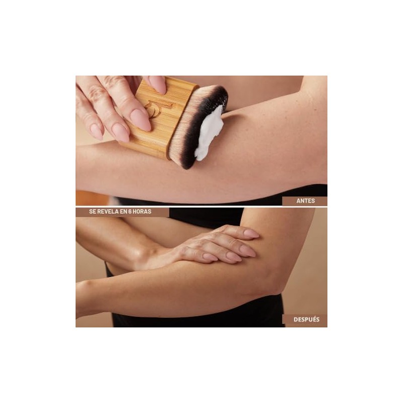Beauty by Earth- Loción autobronceadora bronceadora - Con ingredientes naturales