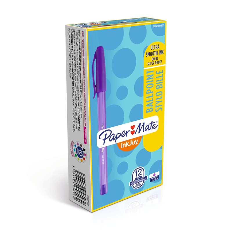 Paper Mate InkJoy 100 Capped Ballpoint Pen - Ultra Smooth