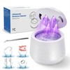 Xbeauty 48kHz Ultrasonic Retainer Cleaner Machine 200mL Cleaning Pod, White