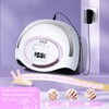 LKE 320W UV LED Nail Lamp, Professional Nail Dryer with