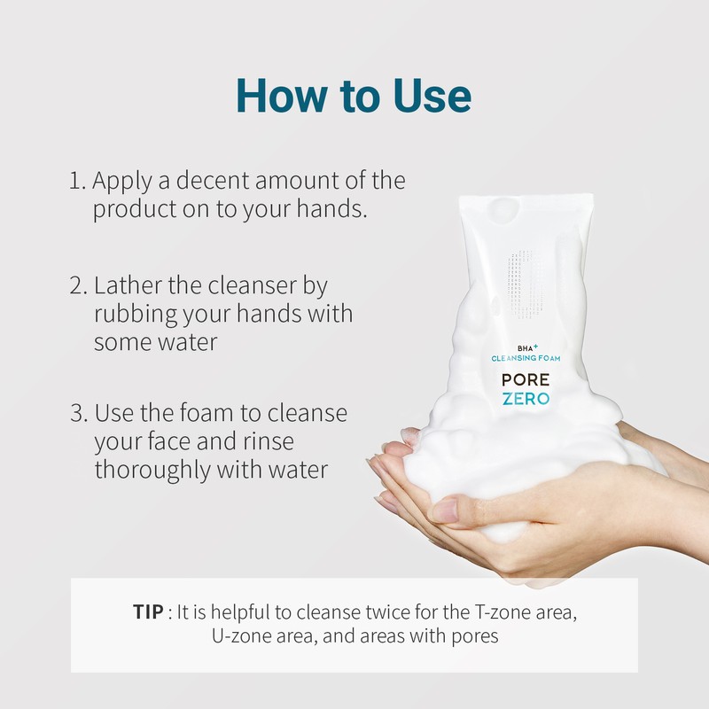 Be The Skin [Be The Skin]BHA+ PORE ZERO Cleansing Foam