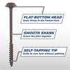 Kreg SML-C2X250-30 Protec-Kote Pocket Screws, 2-1/2 Inch #14 Coarse Thread,