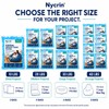 Blue 10Ibs Shredded Memory Foam Filler for Bean Bags, Pillows