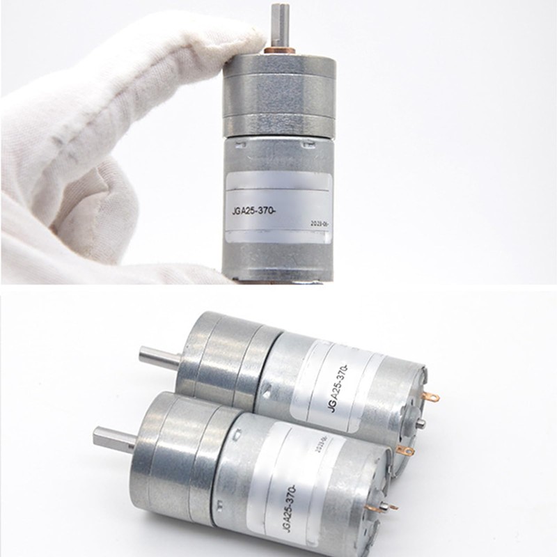 Small DC Motor, Handmade Projects Geared Engine, High Torque DC