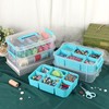 IGNPION Stackable Storage Box, 4 Layer Adjustable Plastic Storage Box