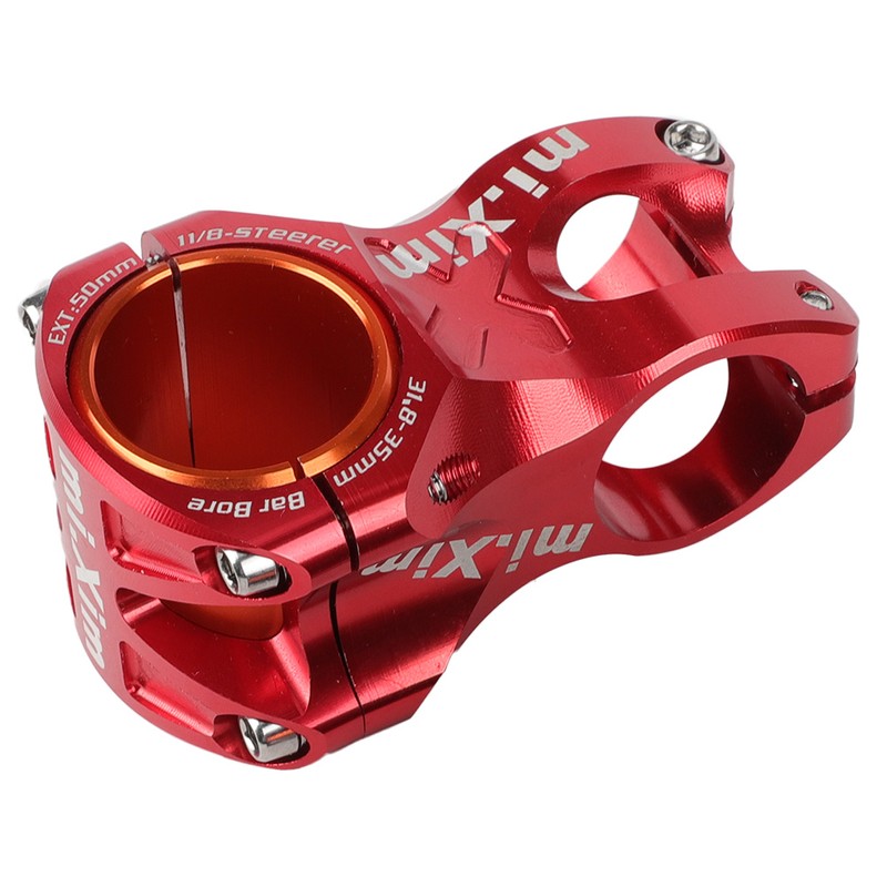 31.8*50mm Aluminium Alloy Short Bike Bar Handlebar Stem Riser Bicycle