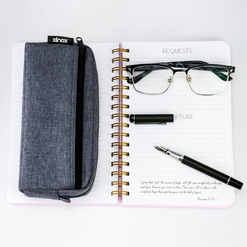 xincx Big Capacity Pencil Case Stationery Pouch, Multi-Colored Pen Pouch,