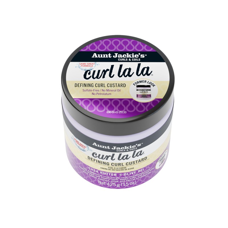 Aunt Jackie's Curl La La, Lightweight Curl Defining Custard, Enriched