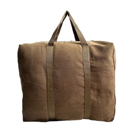 Augbunny Canvas Extra Large Wear-Resistant and Thickened Travel Bag Foldable Duffle Bag for Space Saving Moving Storage