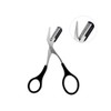 1 x Professional Stainless Steel Eyebrow Grooming Scissors with Plastic