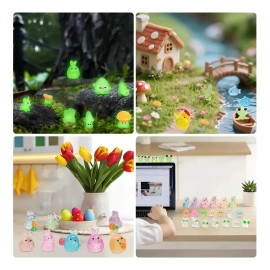 158 Mini Animales Figuras De Resina Brillan En La Oscuridad