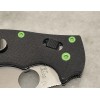 DH Zombie Green Stainless Steel Screws for Spyderco Manix 2