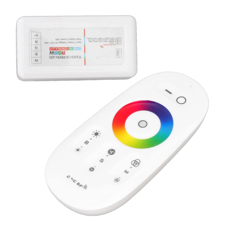 2.4G Wireless RF Touch Dimmer Switch 7 Color RGBW Dimming