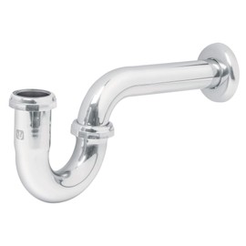 Foset CE-210, Céspol sin contra para lavabo de 1 1/4", de latón cromado