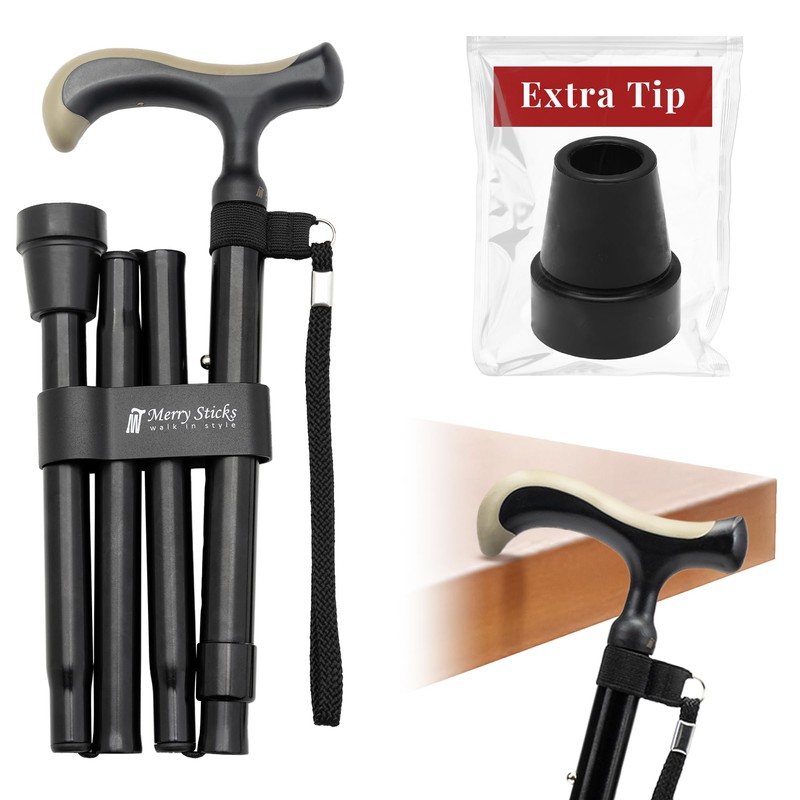Merry Sticks Lightweight Foldable Walking Canes for Women and Men,