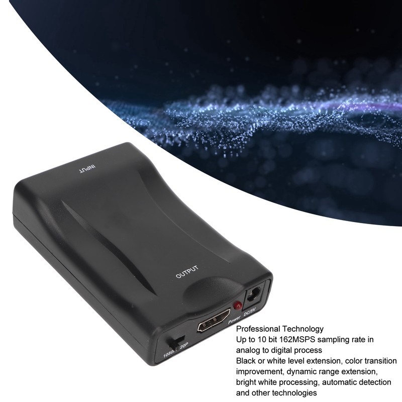 SCART to HD Multimedia Interface Adapter Support 720p 1080P Output