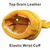 KIM YUAN Leather Work Gloves for Gardening/Cutting/Construction/Motorcycle, Men & Women,