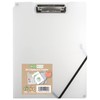 eco-eco A4 50% Recycled Clear Folder with Inside and Back