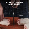 ZHANG XIAO QUAN SINCE 1628 Heavy Duty Butcher Knife, 40Cr13