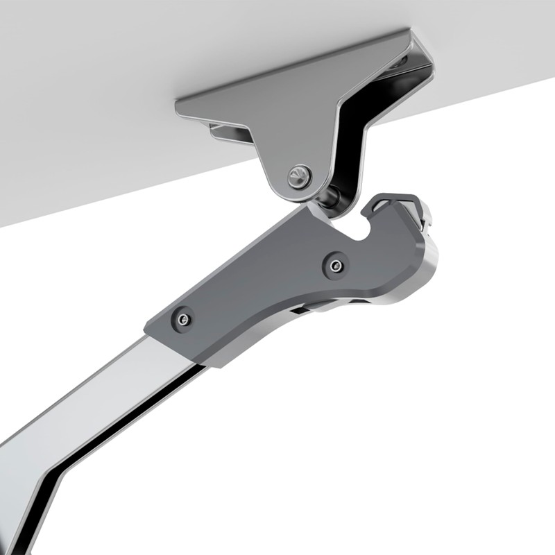Emuca - Front Lift Fitting for Furniture Lift Doors, Complete