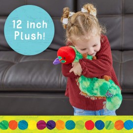 KIDS PREFERRED 12 Inch Multicolor Very Hungry Caterpillar Plush Toy Stuffed Animal For Kids