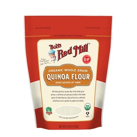 Bob's Red Mill Organic Gluten Free Quinoa Flour 18 oz--Pack of 4
