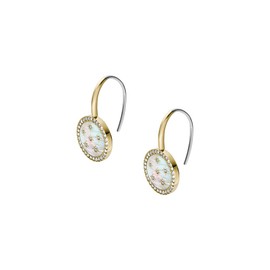 Fossil JF04867710 Women's Gold Tone Stainless Steel Earring, Unit size, Stainless Steel, No Gemstone