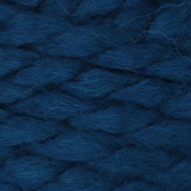 Estako Cozy Thick & Quick Yarn (paquete de 4 madejas) - 20% lana, 80% acrílico, suave, peso supervoluminoso, #6, hilo de tejer y ganchillo (4 x 3.5 onzas) / (4 x 65 años) (55132-Night Blue)