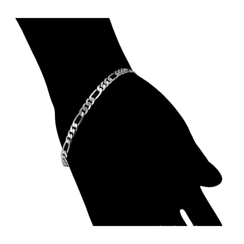 AT Jewellery - 925 Sterling Silver Men's Boy's Curb-Link Chain
