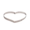 Decora 0064086 Perforated Stainless Steel Heart Baking Frame 18 x
