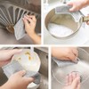 Sopurrrdy Double Layer Dishwashing Rags - 8 Pcs, Multipurpose Non-Scratch