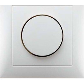 Hager – Plate Monobloc Regulator + Frame S1/B1/B3/B7 Polar White