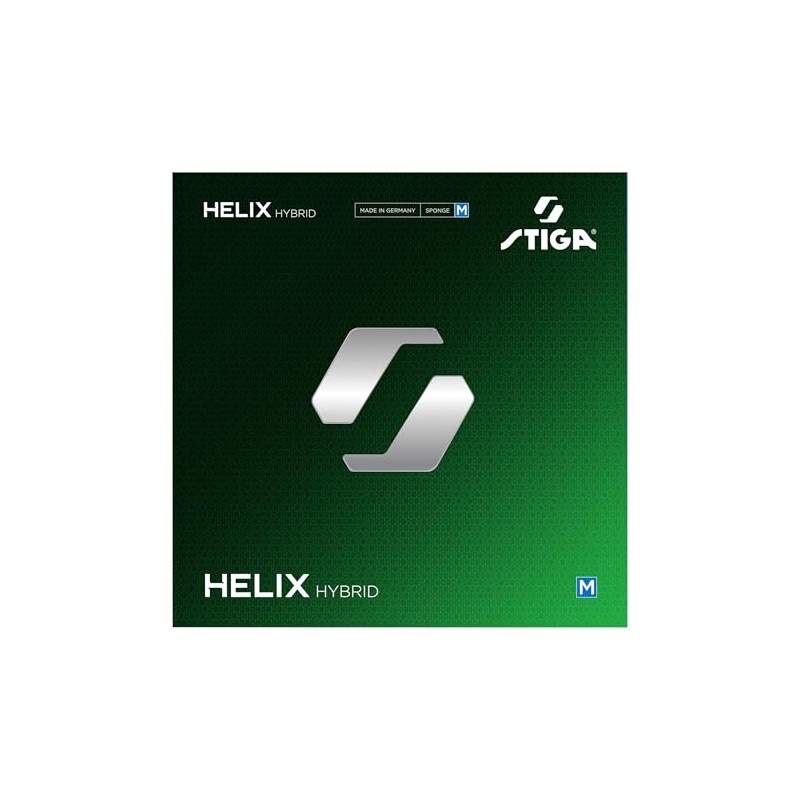 STIGA Gomma per Telaio da Tennistavolo Helix Hybrid M Nero
