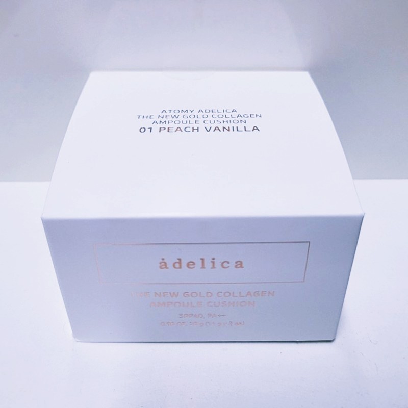 Atomy Adelica The New Gold Collagen Ampoule Cushion 01 Peach