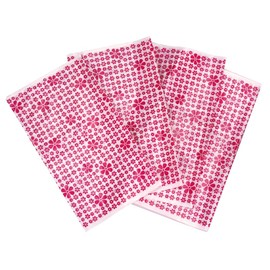 アズマ トイレ用エチケット袋 TKトイレボックス用処理袋フラワー50枚入 26×29cm 捨てる時に中身が見えにくい