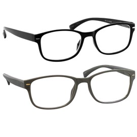 TruVision Readers 9505 1Black 1 Gray +2.00