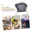 OATIPHO Wheelchair Organizer under Seat Storage Bag Portable Mesh for