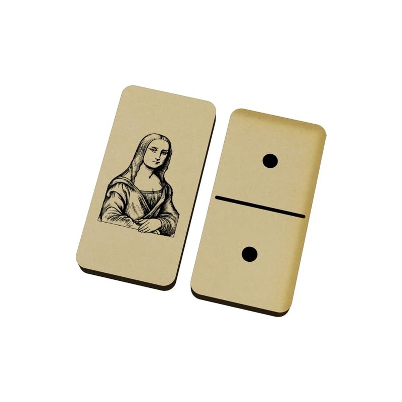 Azeeda 'Mona Lisa' Domino Set & Box (DM00043819)