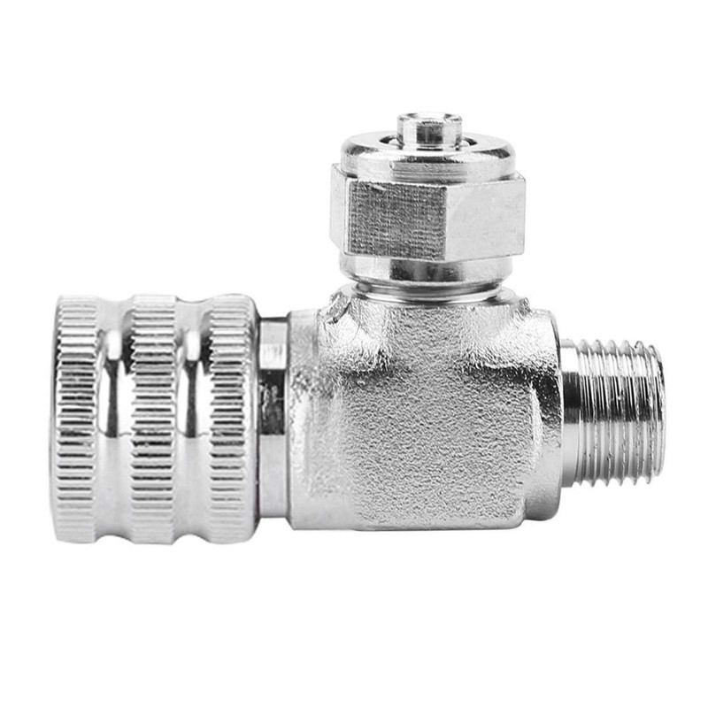 Garosa CO2 Regulator for Aquarium, CO2 Bubble Reducer Needle Return