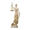 BeautifulGreekStatues GREEK GODDESS THEMIS STATUE GOLD COLOUR BLIND LADY JUSTICE