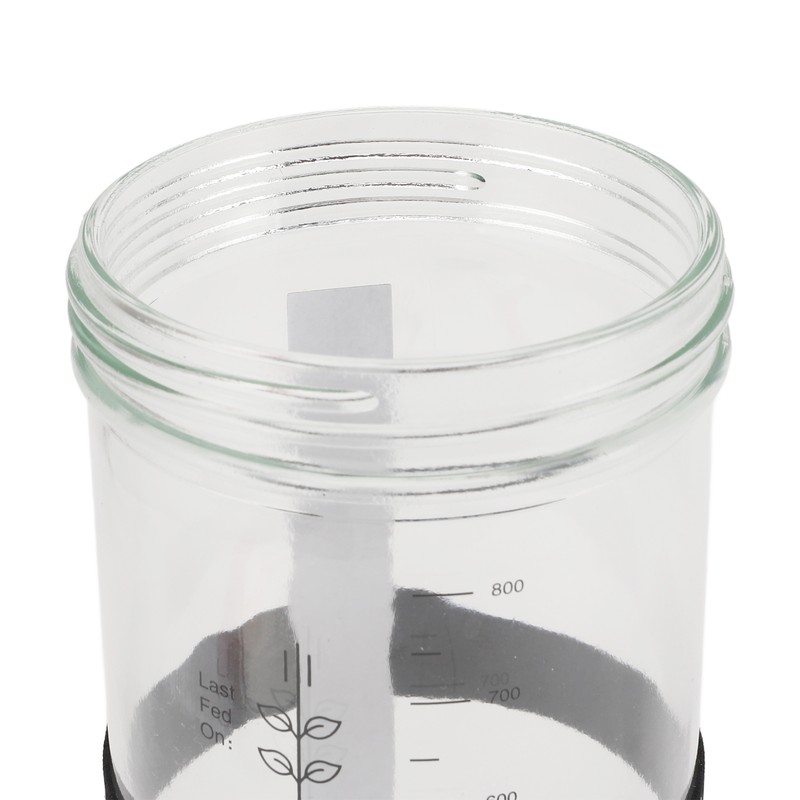 Sourdough Bread Starter Kit 34oz Glass Jar with Lid Date