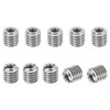 PATIKIL 10pcs M6*1 Male M3*0.5 Female Thread Adapter Sleeve Reducer