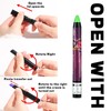 Green Shimmering Eyeshadow Stick, Bright Green Cream Eye Shadow, Metallic