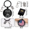 Police Officer Keychain Gifts for Men - Handcuff and Badge