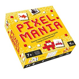Pixelmania - boite avec accessoires: Avec 45 cartes ; 1 poster ; 25 pixels