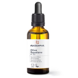 Naissance Olive Squalane Oil (No. 212) - 50 ml - 100% Natural Vegetable Face Oil, Olive Squalane for Face, Hair, Skin, Vegan