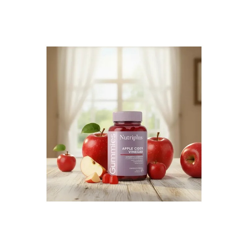 Gomitas De Vinagre De Manzana 60 Pzs Suplemento Alimenticio