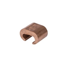 Copper 'C' Tap, 2 sol - 2 str Run, 8 sol - 4 str Tap, 5/8" Width, 1" Height, 3/4" Length