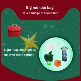 Box: Children's Christmas, Birthday, and Classmate Gift Set, Including a Variety of Glowing Products Such as Watches, Rings, Tops, Stars, Pumpkins, Apples, Jellyfish, and 36 Other Items