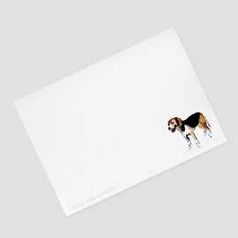 Dog Breeds Sticky Notes - 4" x 3" 50 Sheets. Notepad, to Do List, Reminder Note. Gift for Dog Lovers. (1, Beagle)